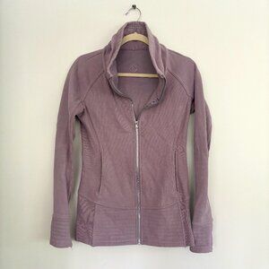 Lululemon Women's Light Purple Zip-Up